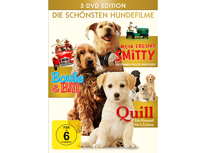 Die schönsten Hundefilme (Quill, Smitty, Boule & Bill) DVD