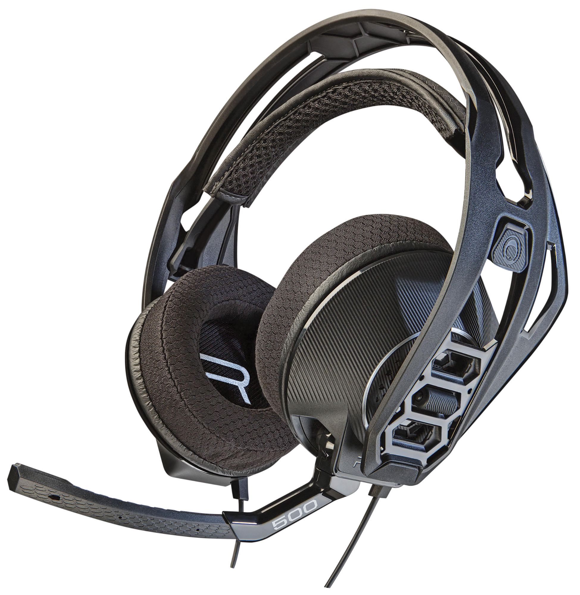 NACON RIG 500HS Offizielle Playstation 4 Lizenz, Over-ear Gaming Headset Schwarz