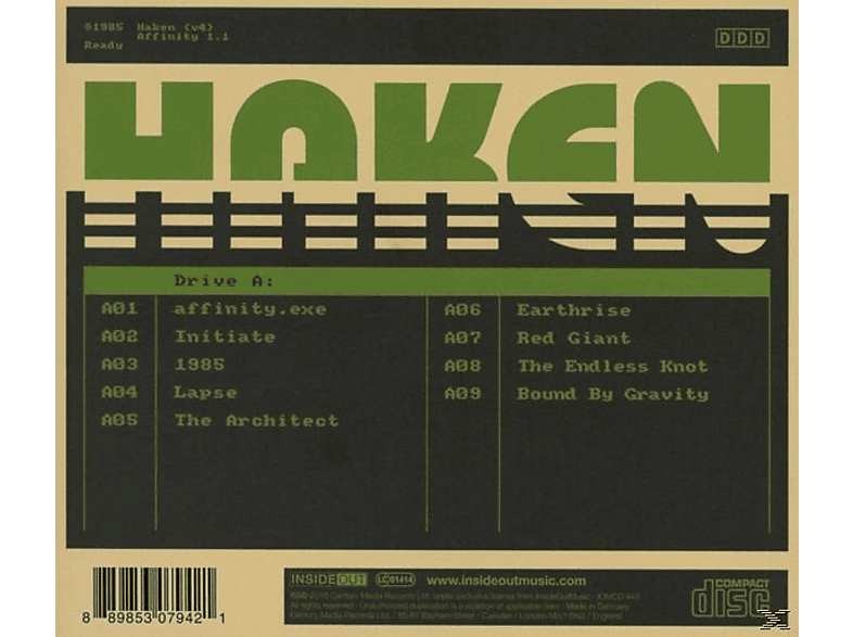 Thumbnail - Haken - Affinity (CD)