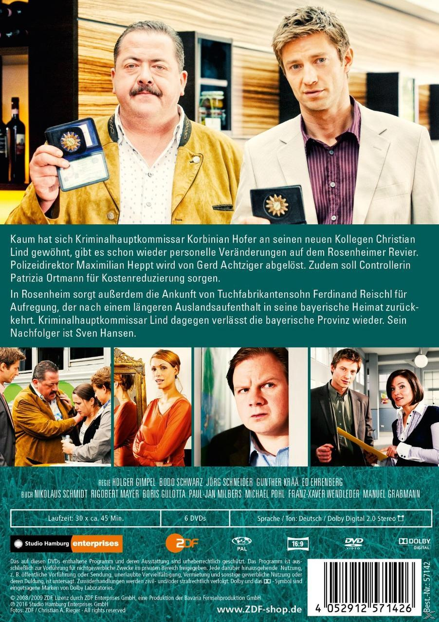 DVD-Cover mit zwei Männern, einer Frau und Text. Der Text enthält den Titel und die Namen der Schauspieler.