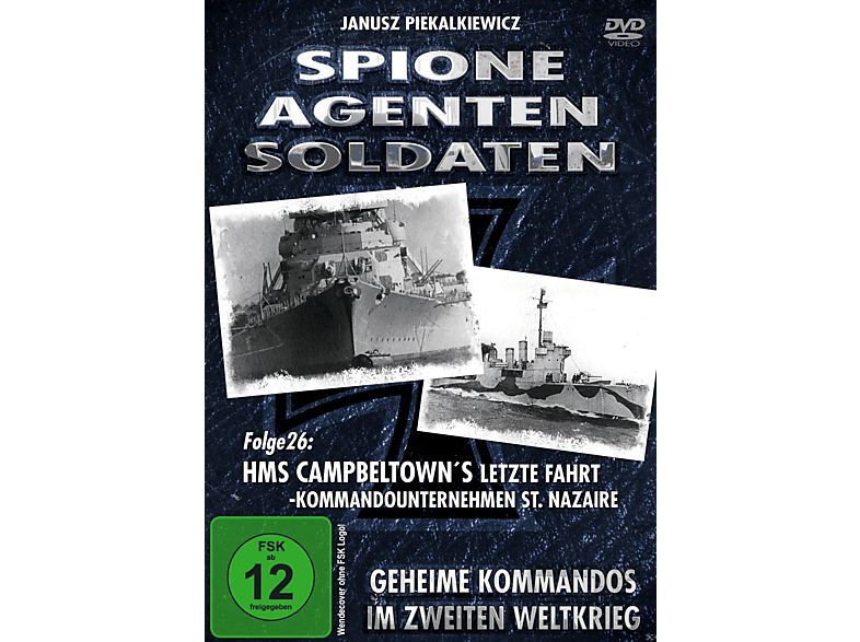 Spione-Agenten-Soldaten (26) - DVD HMS Campbeltown´s Fahrt... letzte
