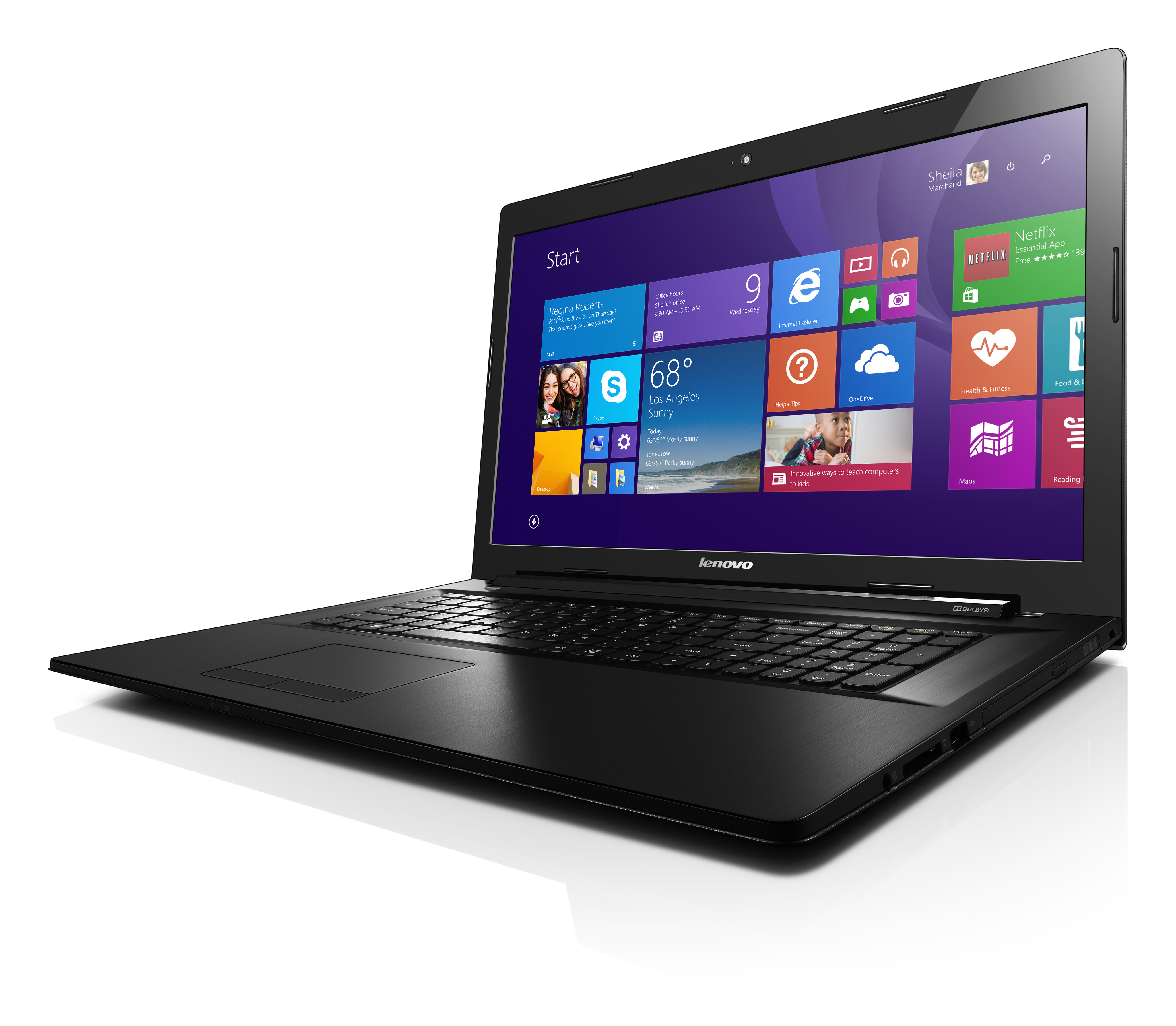 LENOVO B70 - 17,3 Zoll - Intel® Core™ i3 i3-5005U - 4 GB - 500 GB - Intel® HD 5500 - Windows 10 (64 Bit)
