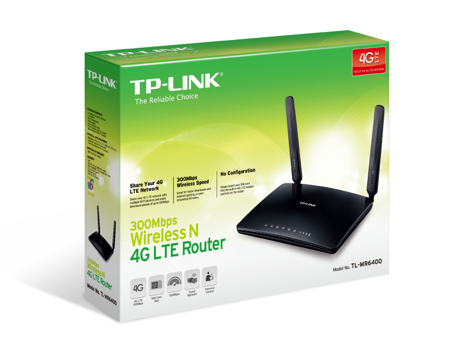TP-LINK 4G LTE WLAN-Router (TL-MR6400)