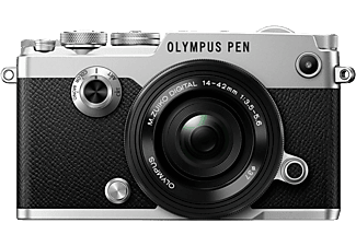 OLYMPUS PEN-F ezüst Pancake zoom Kit