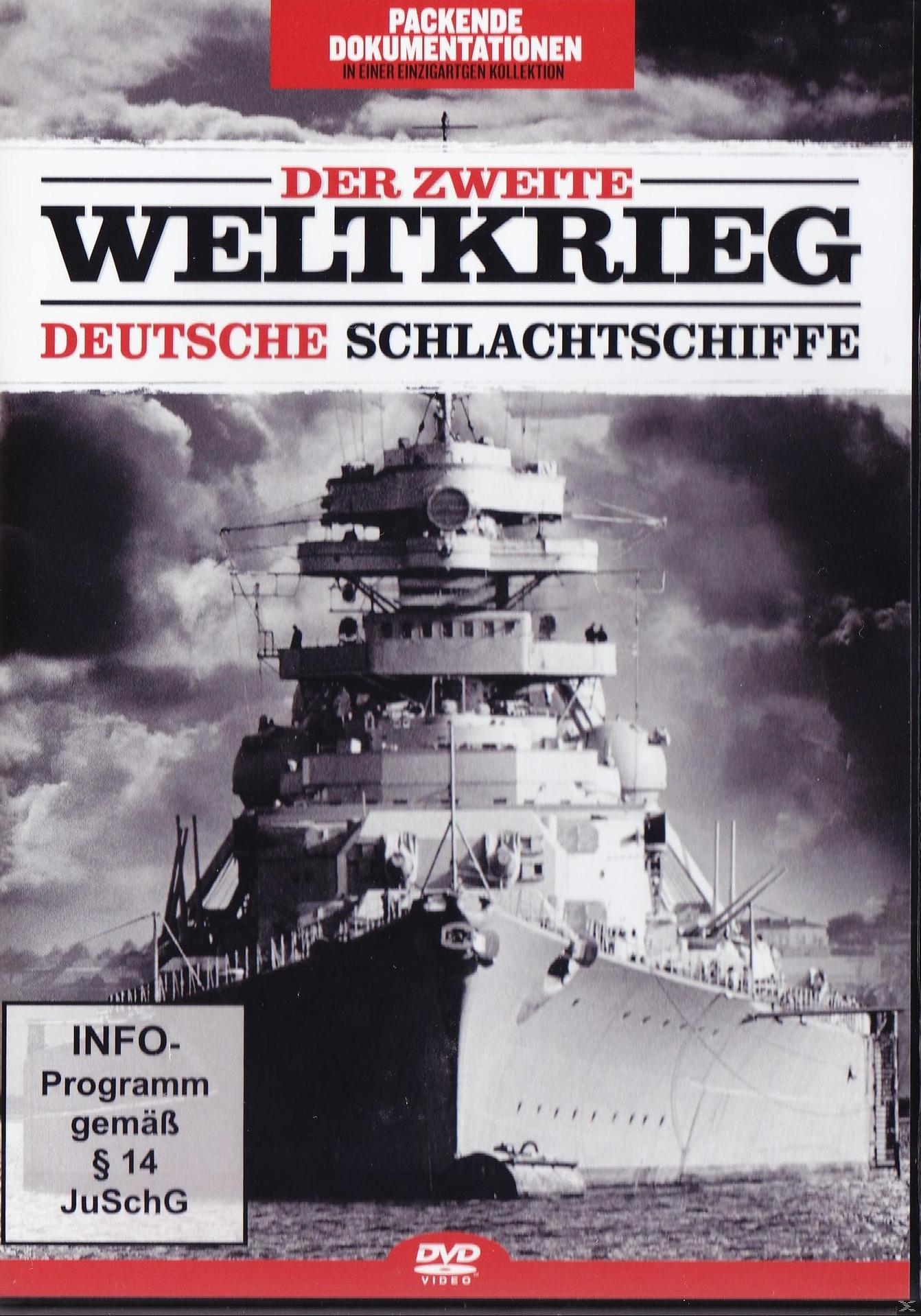 Der Zweite Weltkrieg: Deutsche DVD Schlachtschiffe