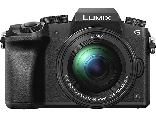 PANASONIC LUMIX G DMC-G70M, Dez 60 mm, 16 MP, nero - Fotocamera Nero