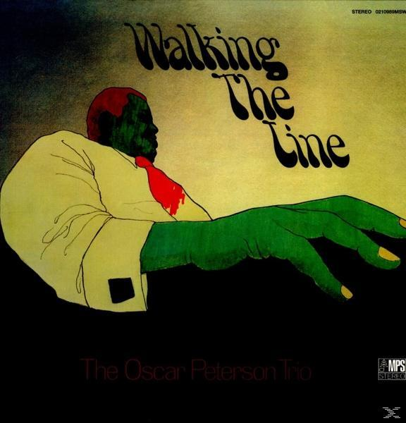 Albumcover: The Oscar Peterson Trio, 'Walking the Line'.