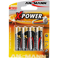 ANSMANN 5015663 XPOWER MIGNON 4ER ALKALINE AA Mignon Batterie Alkaline 4 Stück