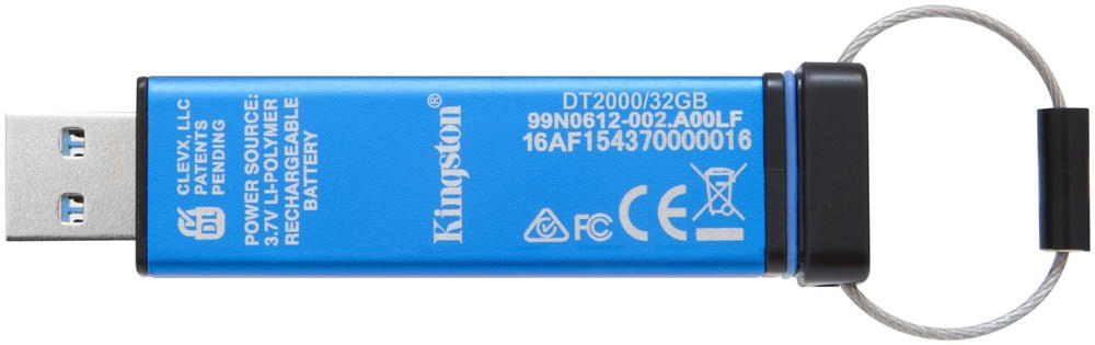 KINGSTON 32GB Şifreli USB 3.0 Bellek DT 2000