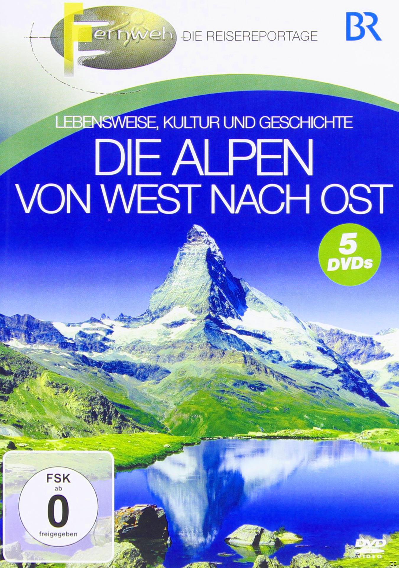 Die Alpen West nach Ost DVD von