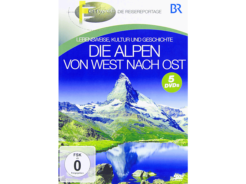 Die Alpen West nach Ost DVD von