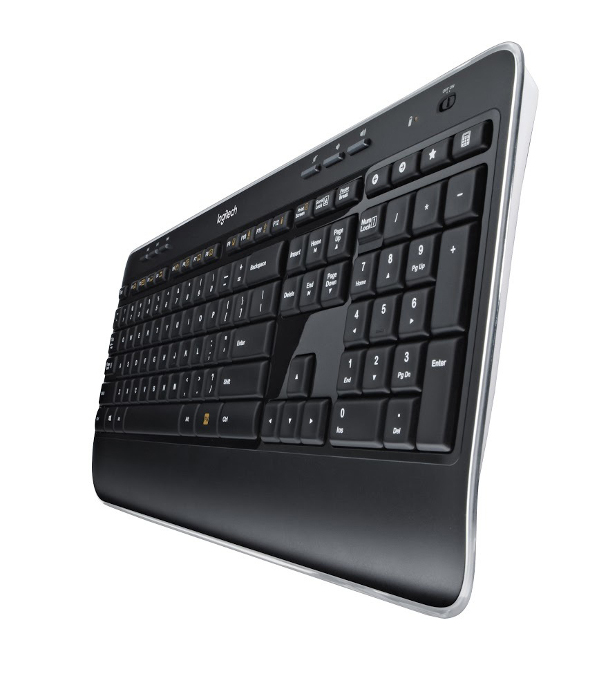 LOGITECH Wireless Combo MK520, Tastatur & Maus Set, kabellos, Schwarz