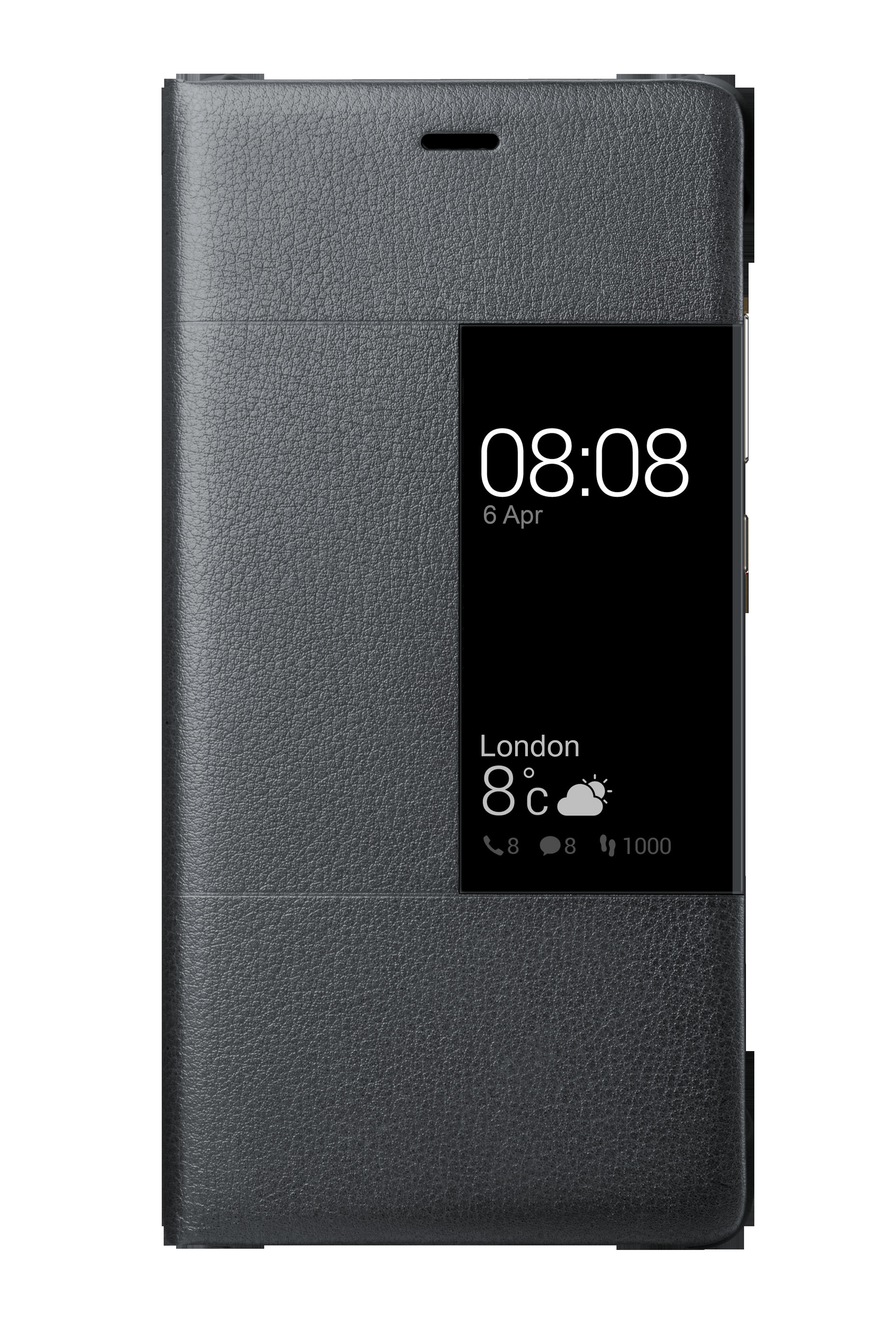 HUAWEI 51991510 View, Bookcover, Huawei, P9, Grau