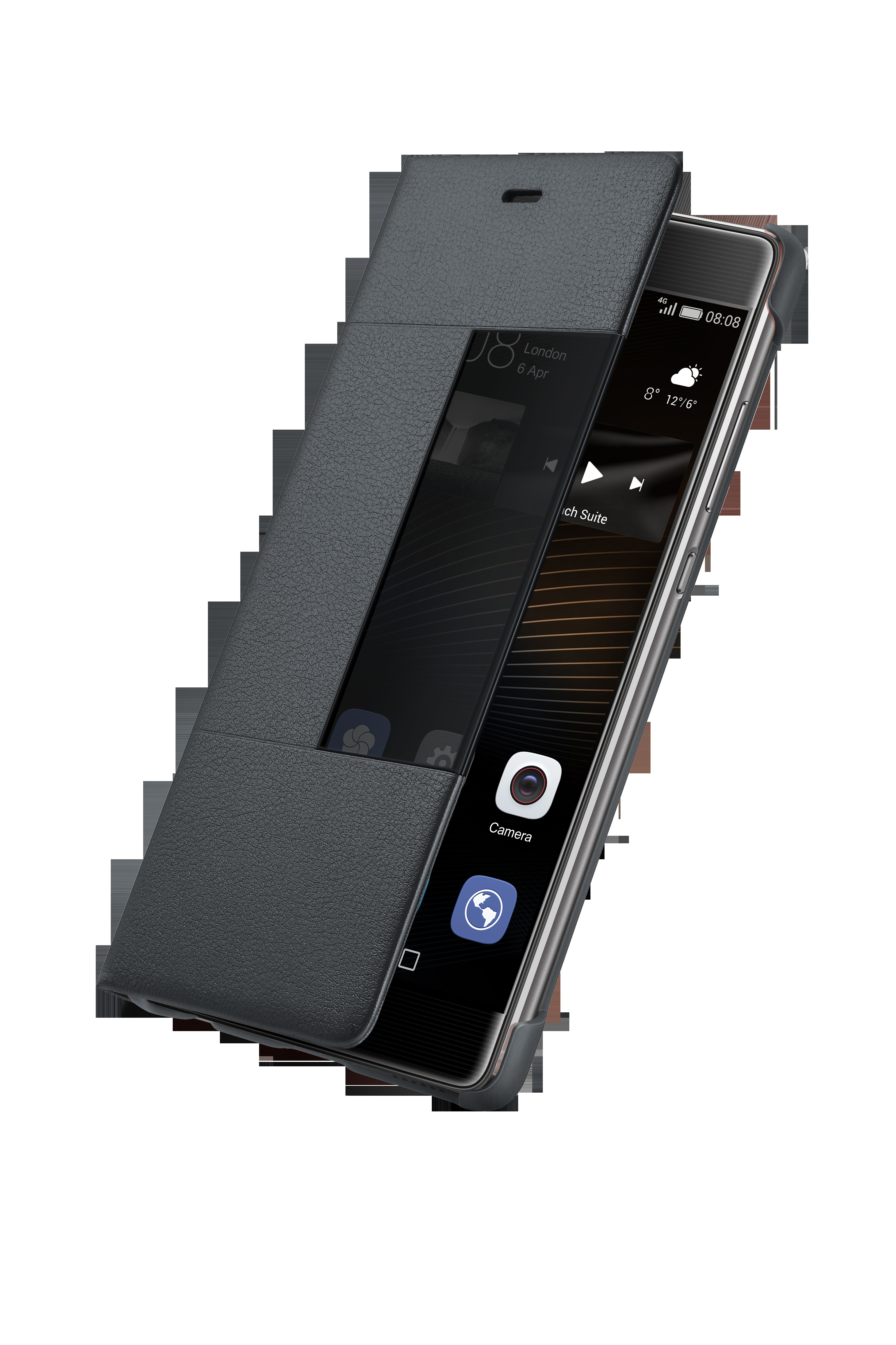 HUAWEI 51991510 View, Bookcover, Huawei, P9, Grau