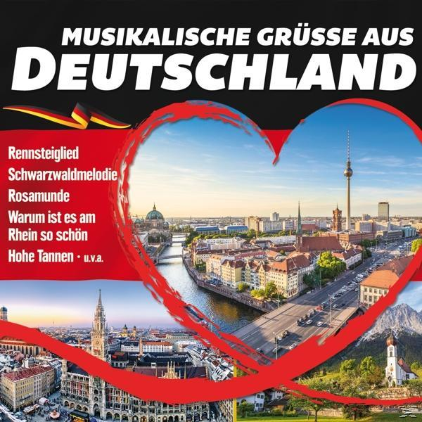 VARIOUS - (CD) - Musikalische Deutsch Grüße aus