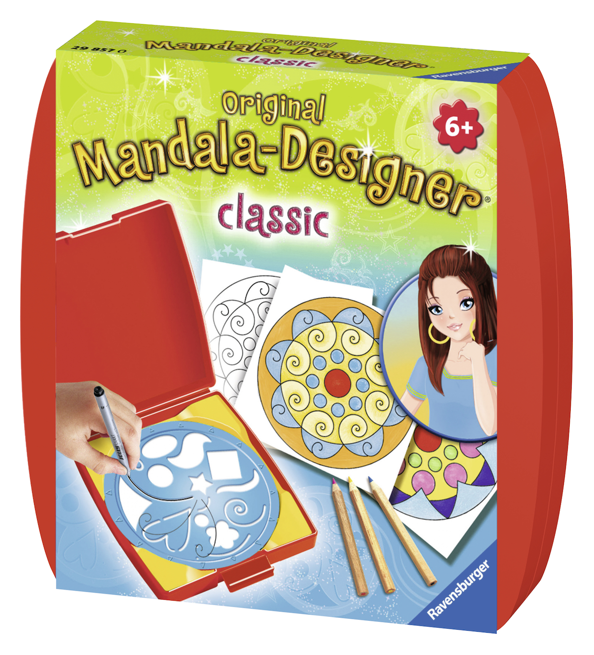 RAVENSBURGER 29857 Mini Mandala-Designer Classic Mehrfarbig
