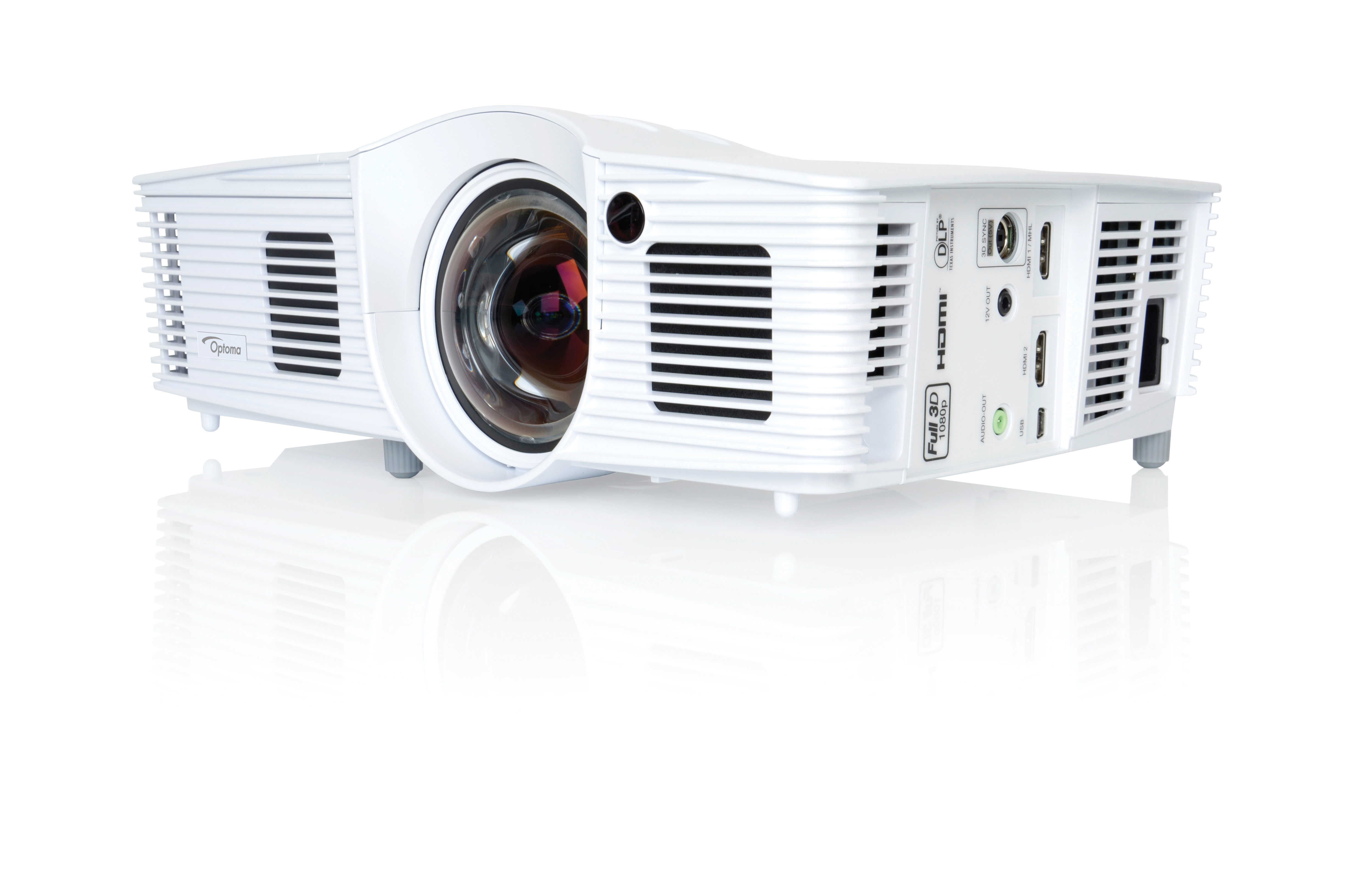 OPTOMA GT1080e Beamer(Full-HD, 3D, 3000 ANSI-Lumen)