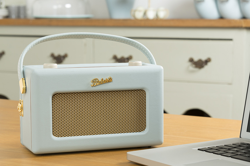ROBERTS Revival iStream2 Internetradio, Internet, DAB+, FM, Spotify, DAB+, DAB, Internet Radio, Duck egg