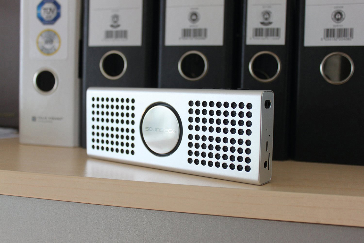 SOUND2GO Atmosphere Bluetooth Lautsprecher, Silber