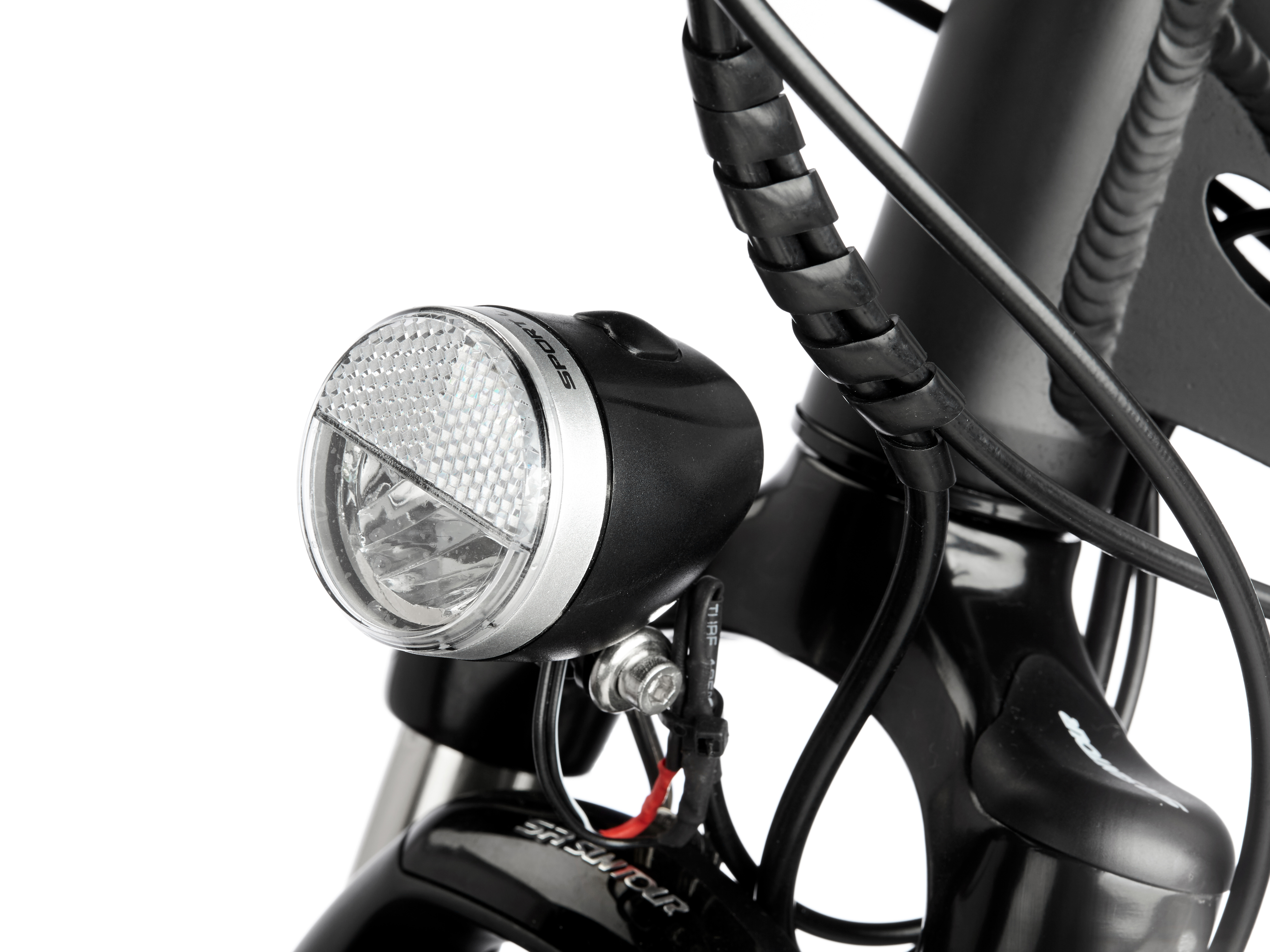 FISCHER Herren Trekking Proline EVO ETH 1607 Shimano 9-Gang Deore Trekkingrad (Laufradgröße: 28 Zoll, Herren-Rad, 504 Wh, Schwarz matt)