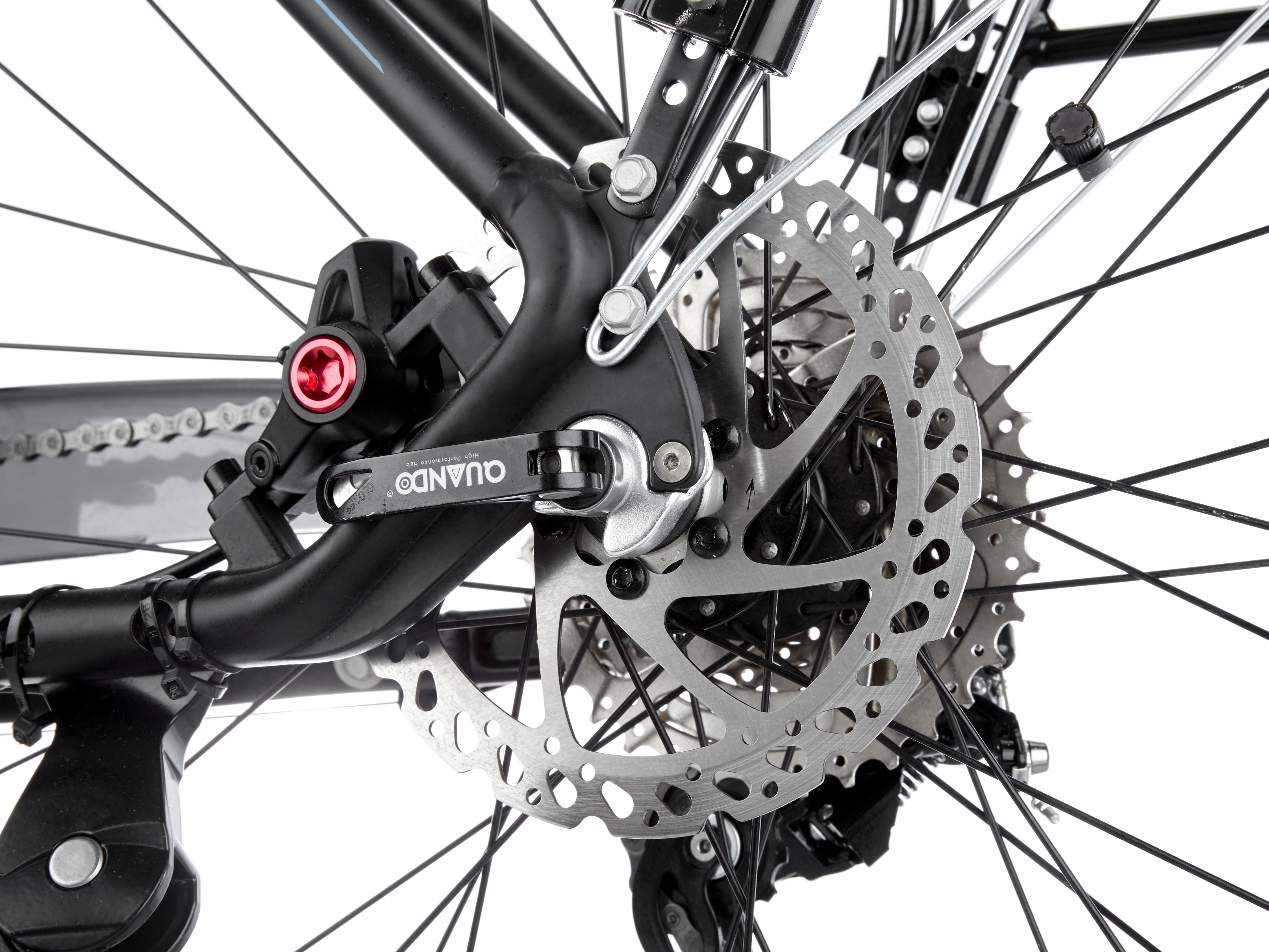 FISCHER Herren Trekking Proline EVO ETH 1607 Shimano 9-Gang Deore Trekkingrad (Laufradgröße: 28 Zoll, Herren-Rad, 504 Wh, Schwarz matt)
