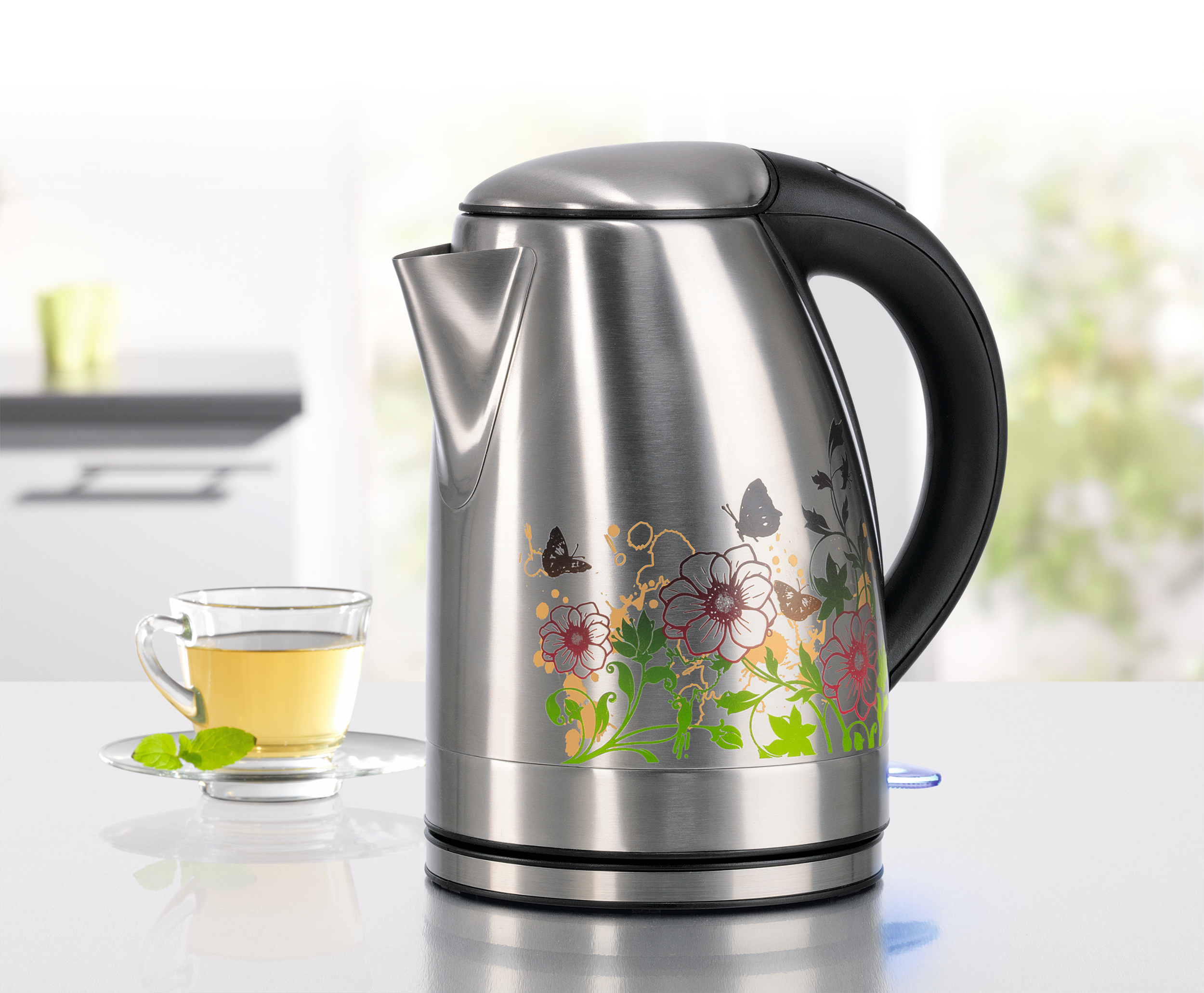 GOURMETMAXX 7134 Wasserkocher, Mehrfarbig