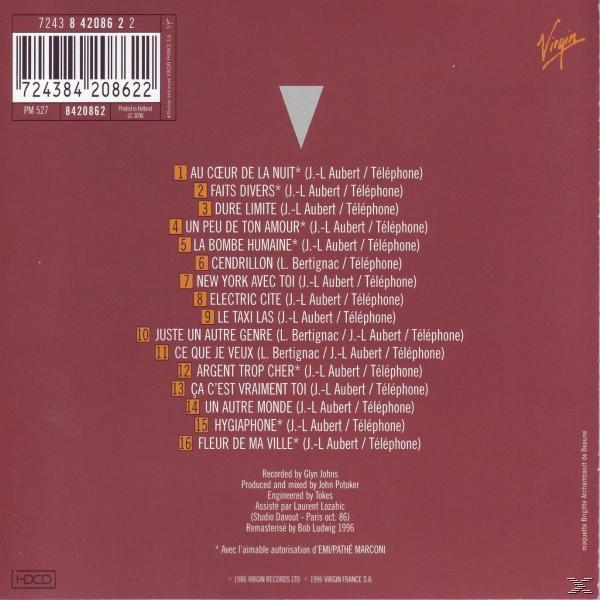 Telephone - Le Live  - (CD)