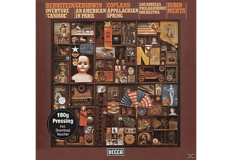 Zubin Mehta, Los Angeles Philharmonic Orchestra - Overture Candide - An American in Paris - Appalachian Spring (Vinyl LP (nagylemez))