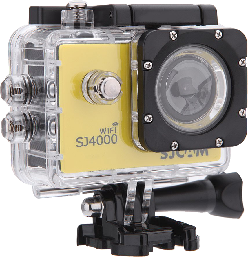 SJCAM SJ4000 Wifi sárga sportkamera 