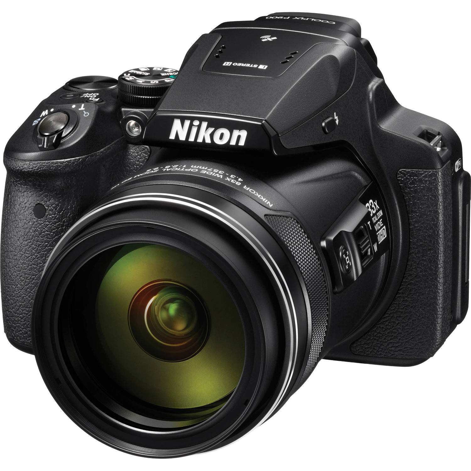 NIKON Coolpix P900 Dijital Kompakt Fotoğraf Makinesi Siyah
