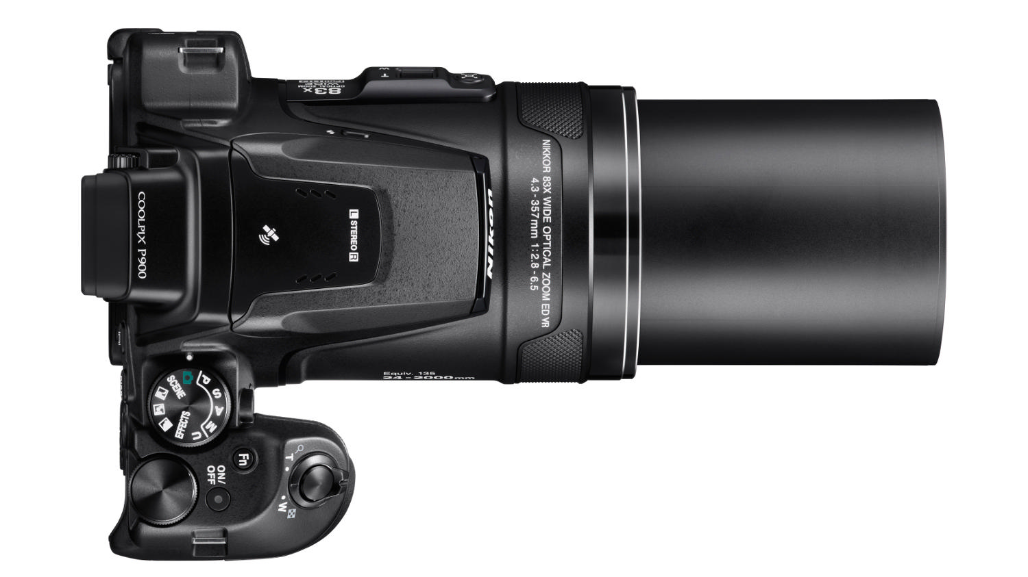 NIKON Coolpix P900 Dijital Kompakt Fotoğraf Makinesi Siyah