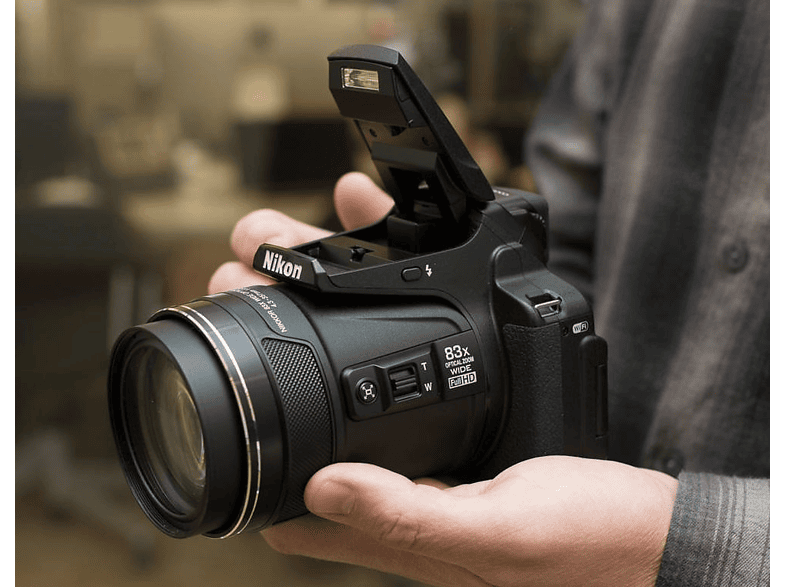 NIKON Coolpix P900 Dijital Kompakt Fotoğraf Makinesi Siyah Fiyat