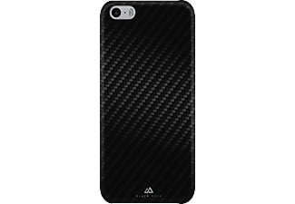 BLACK ROCK Cover "Flex Carbon" - per Apple iPhone 5/5s/SE - nero - Custodia per smartphone (Adatto per modello: Apple iPhone 5/5S/SE)