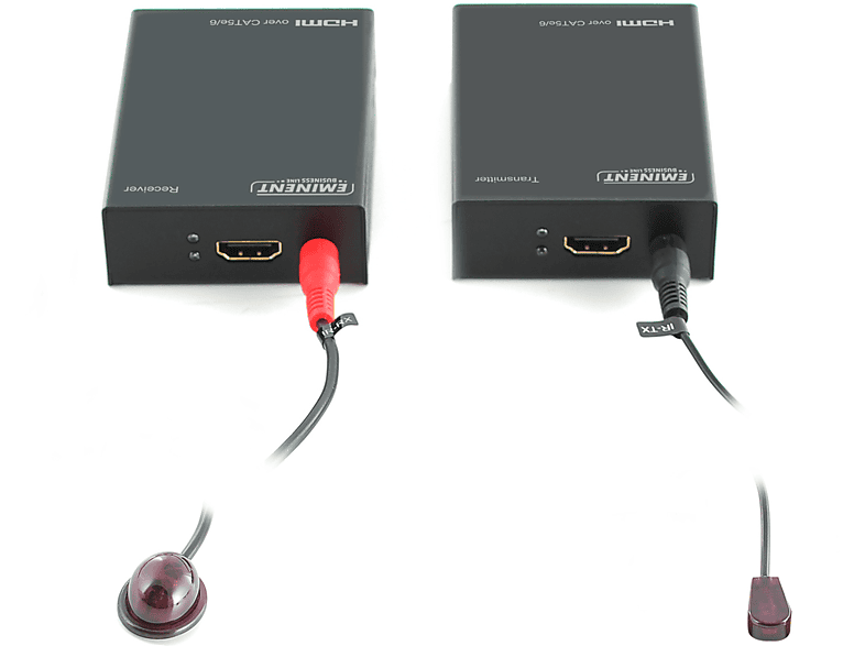 Eminent Hdmi-extender-set Via Utp-kabel (ab7811) Zwart