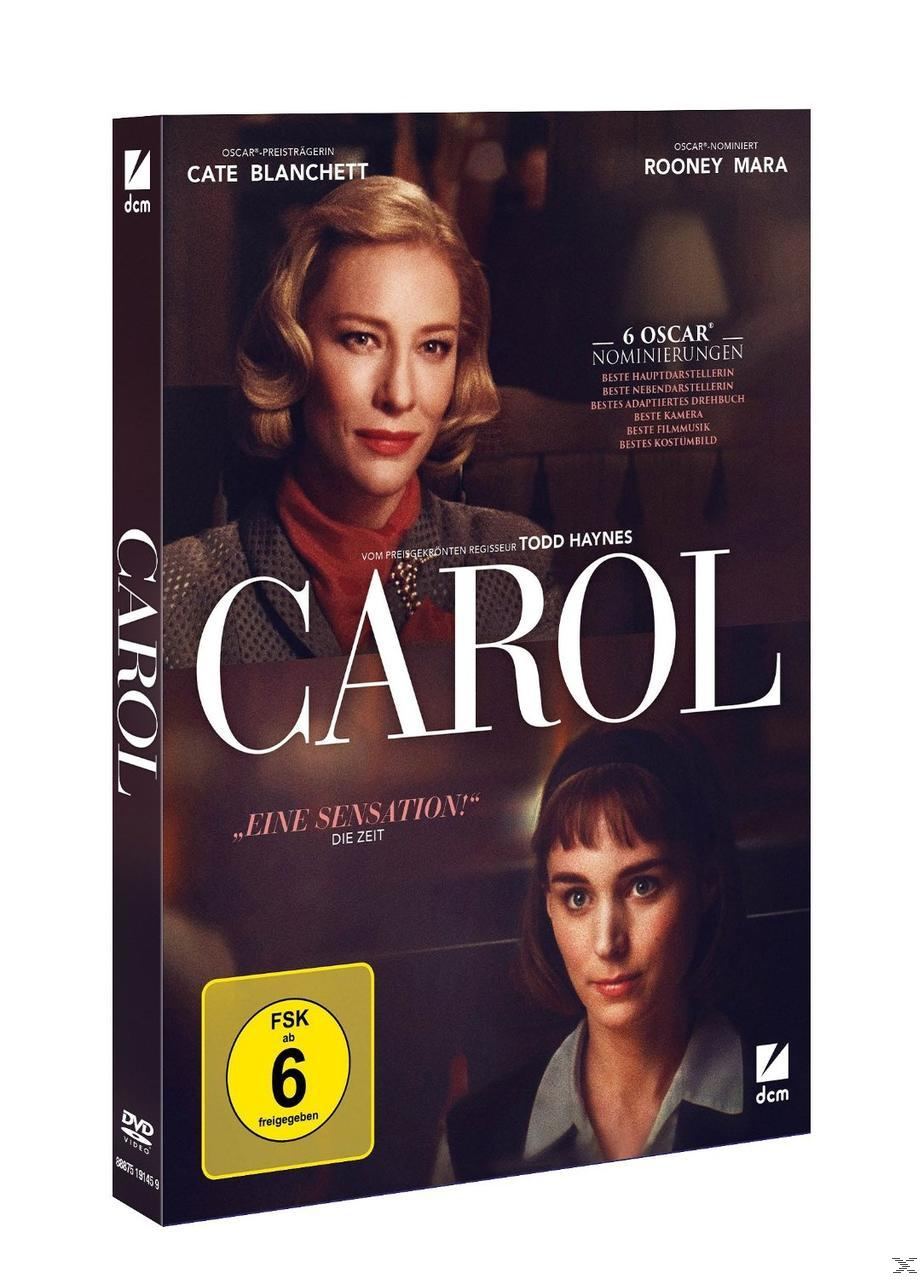 Film-DVD-Cover mit Cate Blanchett und Rooney Mara. Text auf Deutsch.