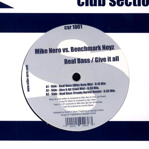 Real FEAT.NOYZ,BENCHMA (Vinyl) - All - It NERO,MIKE Bass-Give