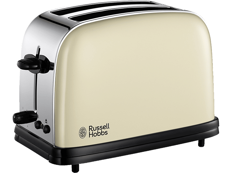 RUSSELL HOBBS 23334-56 Colours Classic Toaster Cream (1100 Watt, Schlitze: 2)