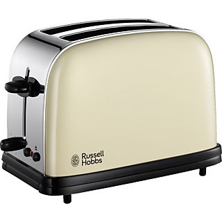 RUSSELL HOBBS 23334-56 Colours - Toaster (Cream)