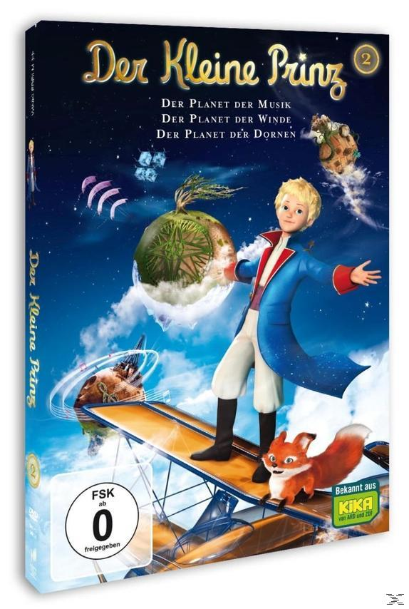DVD-Cover von Der Kleine Prinz. Ein Junge und ein Fuchs sind in der Szene.