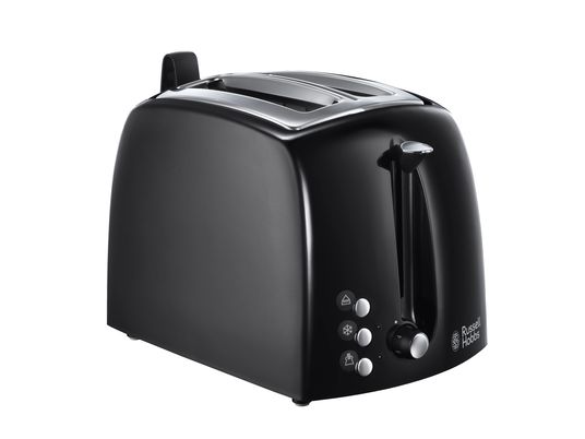 RUSSELL HOBBS Textures Plus Toaster - Grille-pain (Noir)