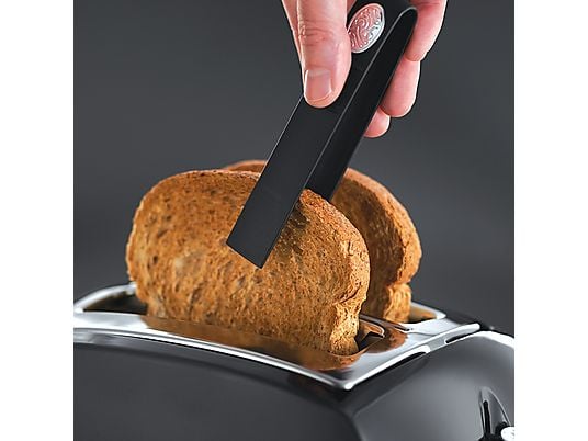 RUSSELL HOBBS Textures Plus Toaster - Grille-pain (Noir)