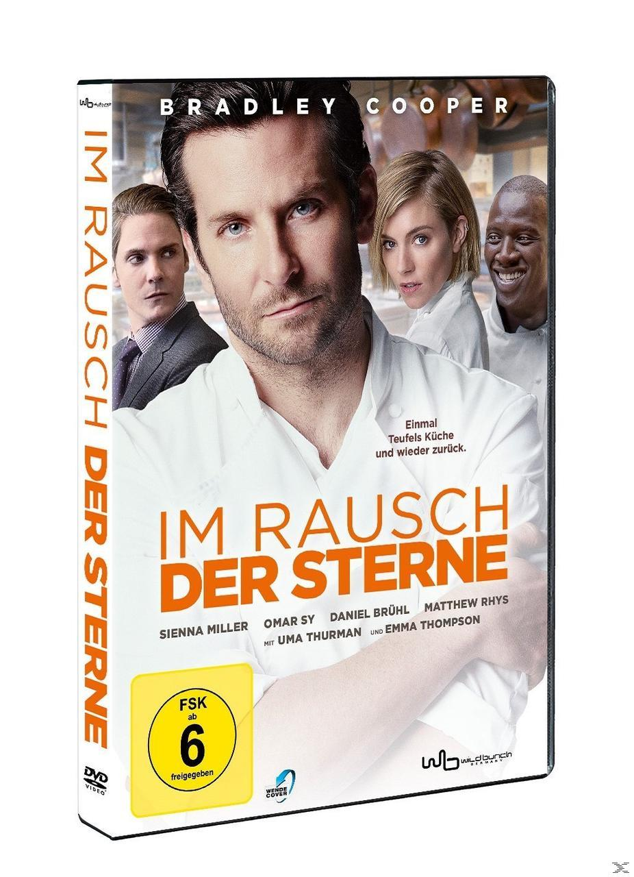 DVD-Cover mit Bradley Cooper. Titel: Im Rausch der Sterne. Weitere Schauspieler: Sienna Miller, Omar Sy, Daniel Brühl, Emma Thompson.