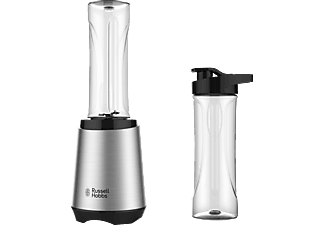 RUSSELL HOBBS 23470-56 MIX&GO STEEL - Standmixer (Schwarz/Edelstahl)