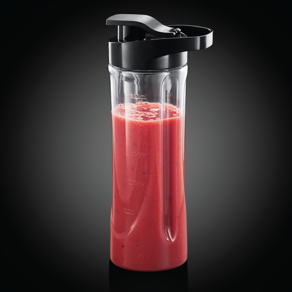 RUSSELL HOBBS 23470-56 Mix&Go Steel Standmixer Schwarz/Edelstahl (300 Watt, 0.6 l)