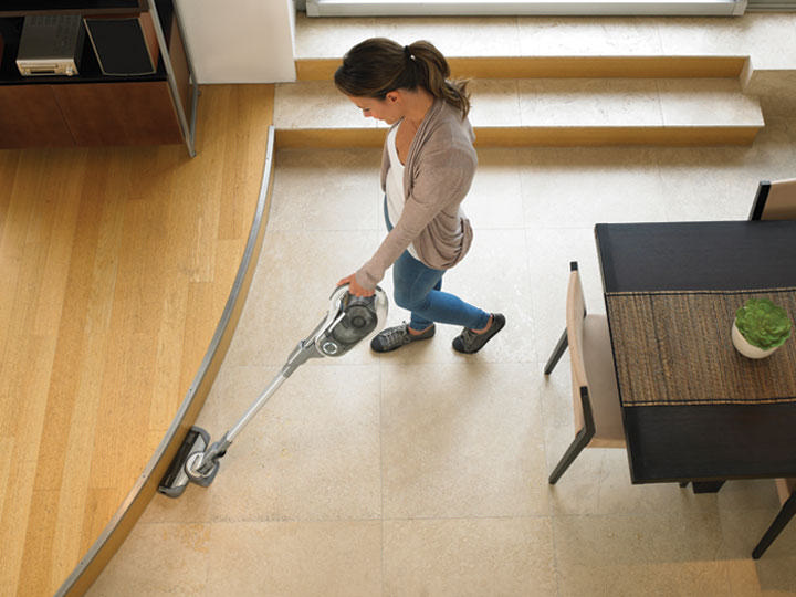 BLACK & DECKER ORA HVFE2150L 21.6V/40W Li-ion Dikey 12 Siklonik Filtre Sistemli Şarjlı Süpürge