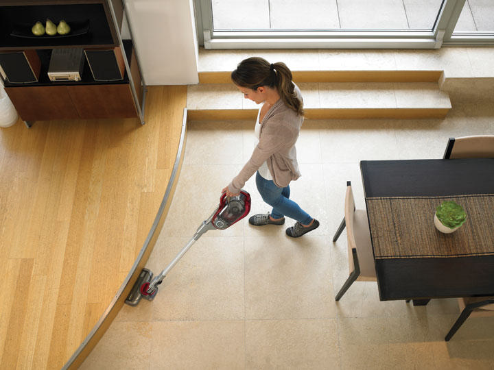 BLACK & DECKER ORA HVFE2150LR 21.6V/40W Li-ion Dikey 12 Siklonik Filtre Sistemli Şarjlı Süpürge