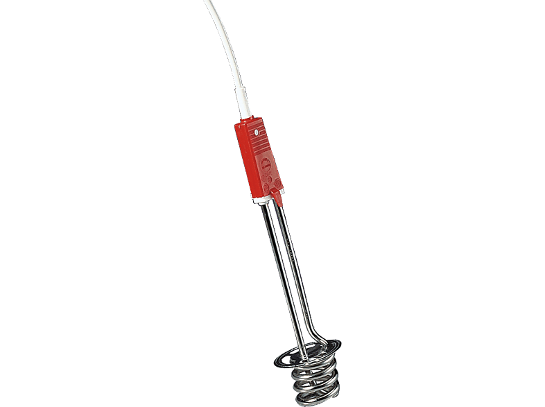 Tauchsieder ROMMELSBACHER TS 1502 Tauchsieder, Edelstahl/Rot MediaMarkt