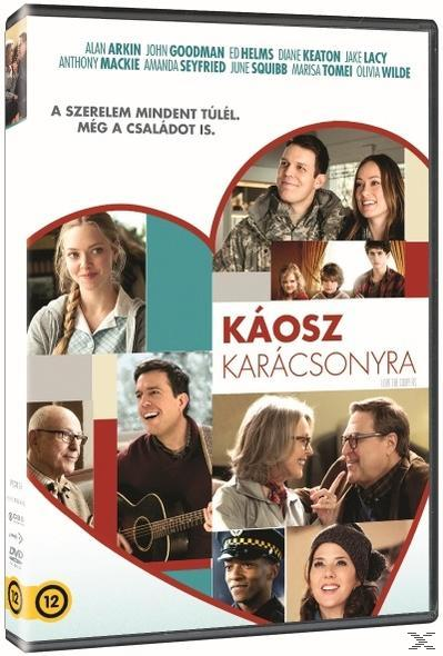 DVD borító több színésszel és színésznővel. Szív alakú dizájnt és a film címét mutatja.