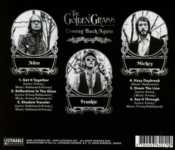 The Golden Grass - Coming Back Again  - (CD)
