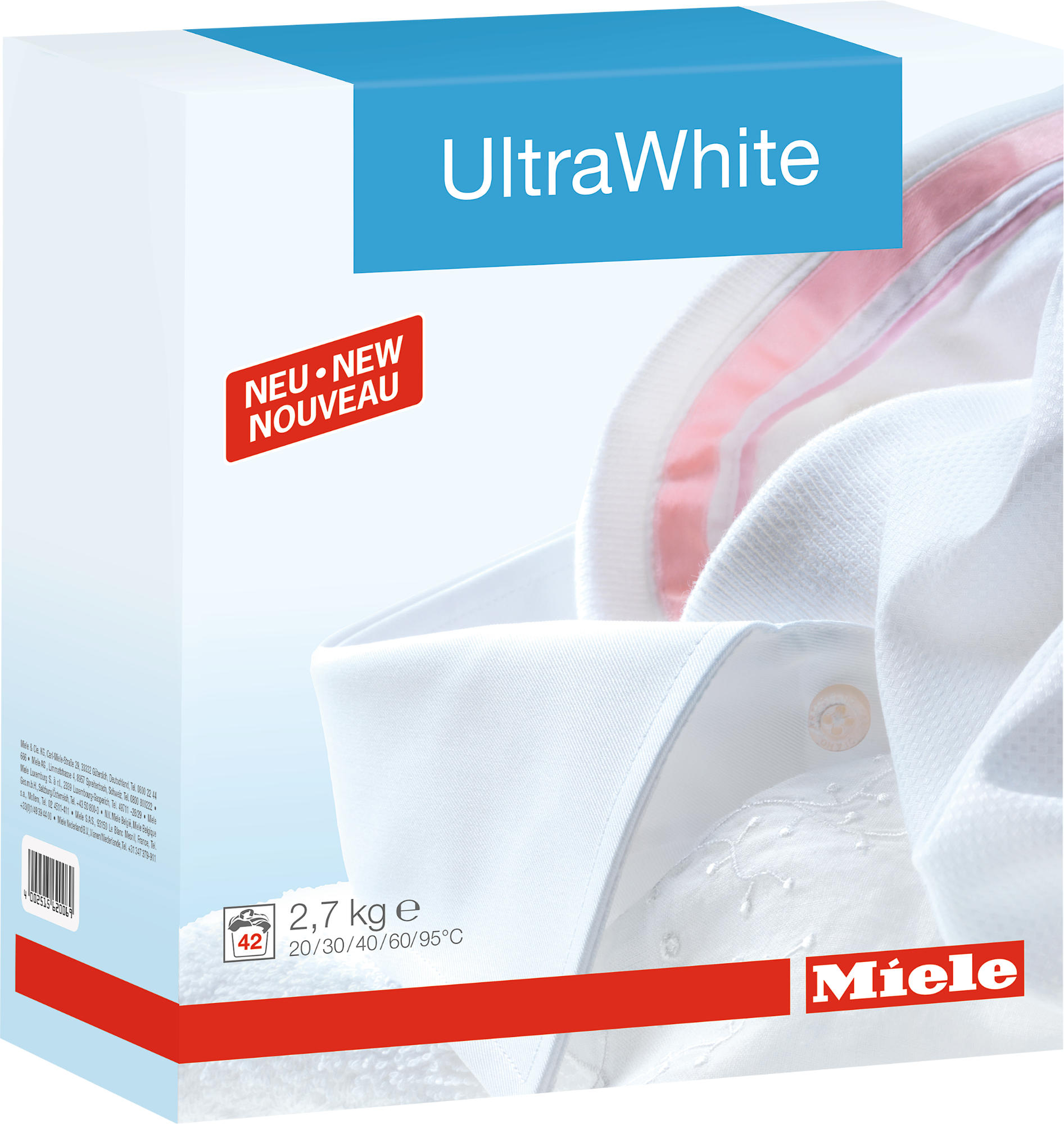 MIELE 10199770 ULTRAWHITE Vollwaschmittel (195 mm) Vollwaschmittel 
